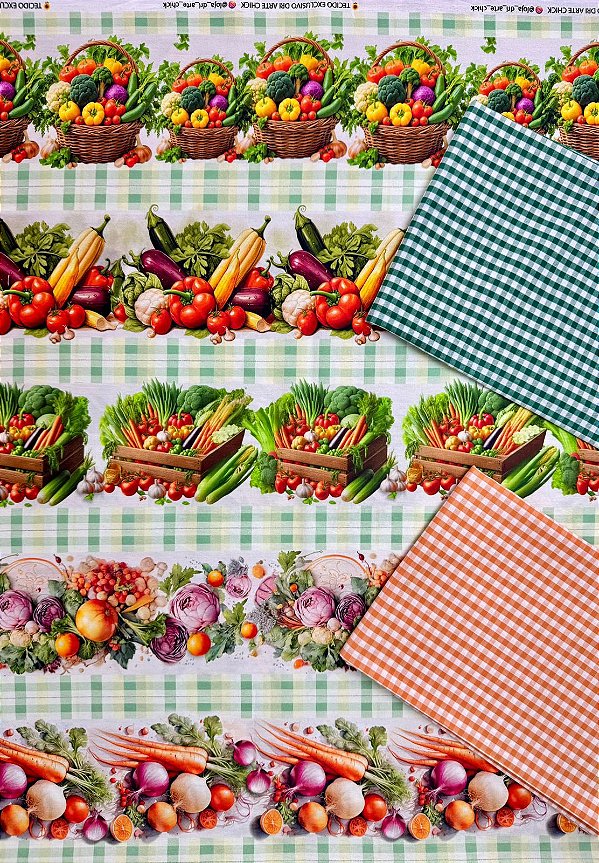 Kit BR347 Barrado Festival de Legumes