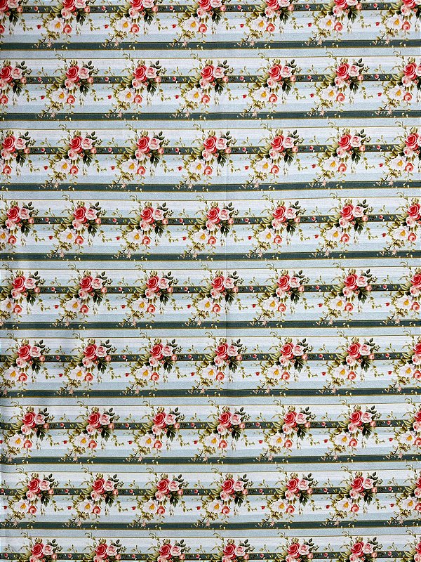 TC184 Floral Buque Listrado