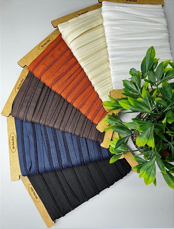 Kit Zíper 10 MTS com Base em MDF