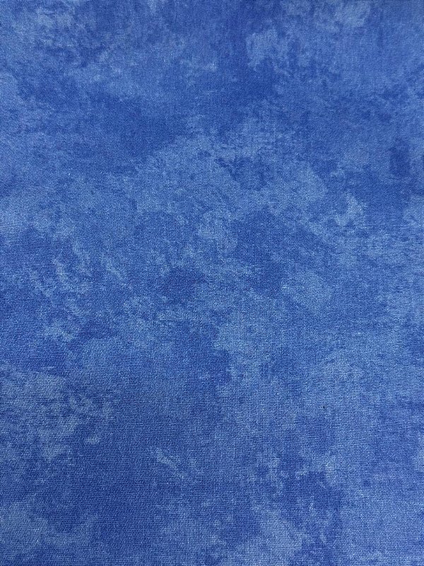 Tricoline Marmorizado Azul Jeans