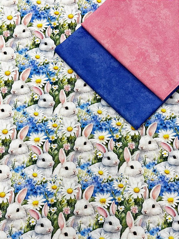 Kit TC190 Pascoa Jardim dos Coelhos