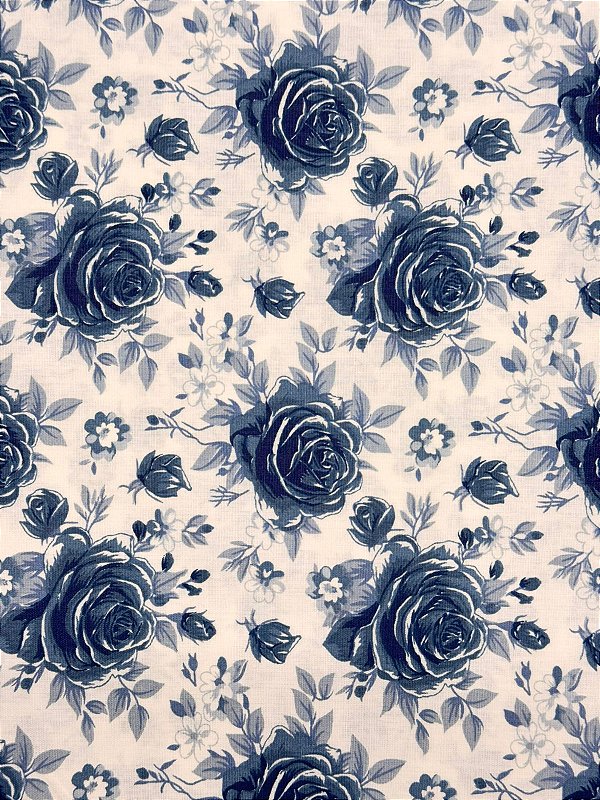 TC193-Tricoline Roseiras Azul