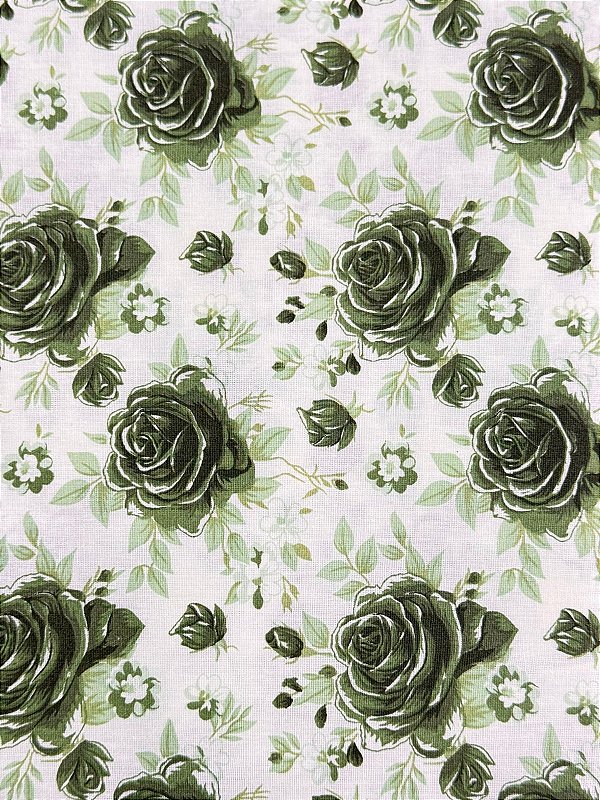 TC194-Tricoline Roseiras Verde