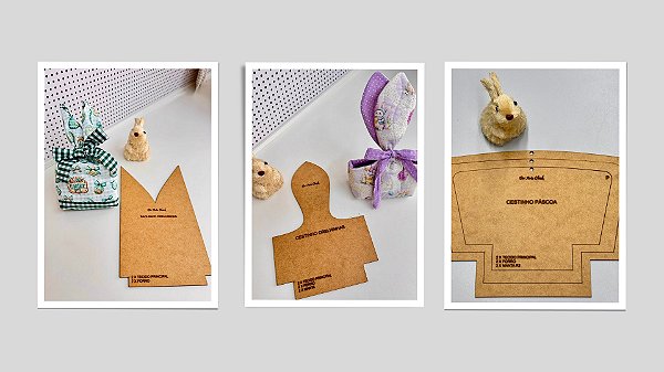 Kit Moldes Páscoa em MDF