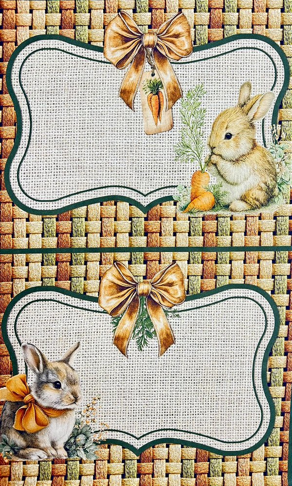 Jogo Americano Cenourinha (4 peças)