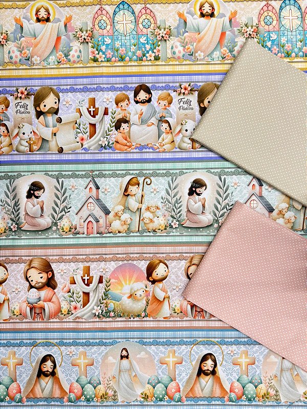 Kit BR375 Barrado Cordeiro da Pascoa