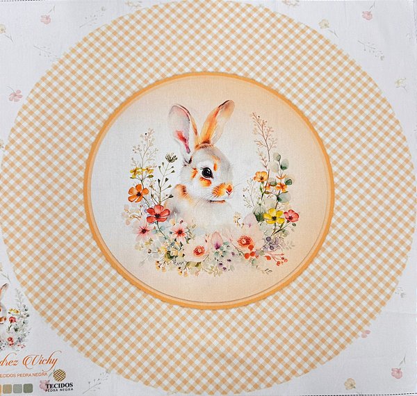 Capa p/ Sousplat Páscoa Xadrez Vichy (3 peças)