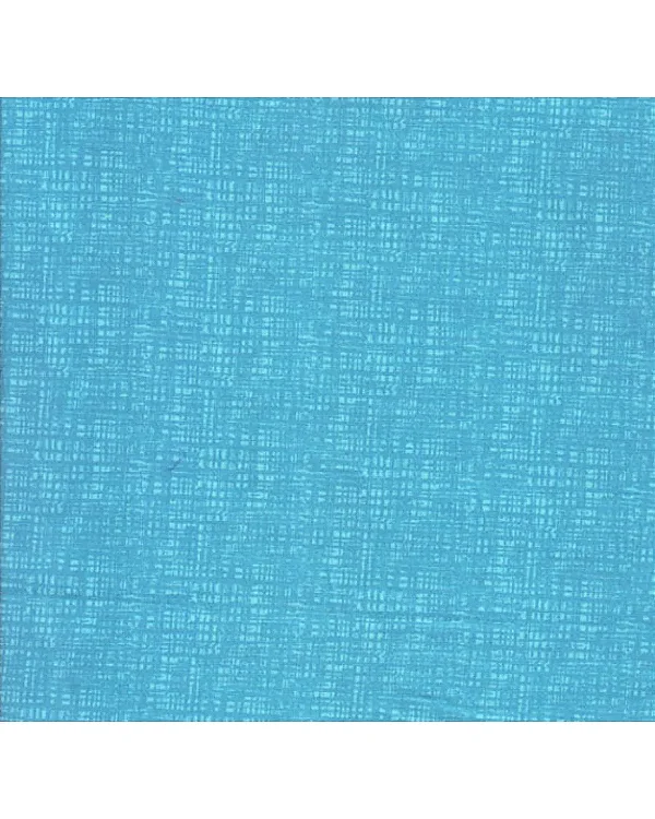 Tricoline Efeito Linho Graúdo (Turquesa)