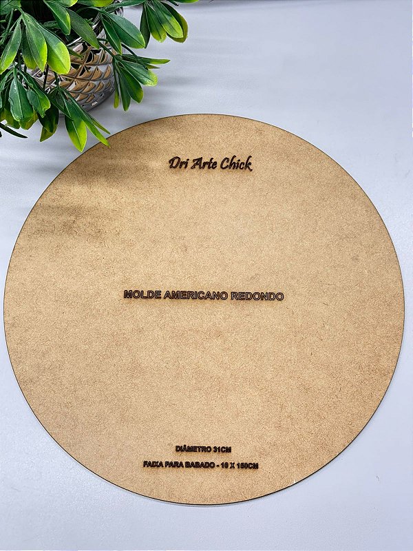 Molde Americano Redondo