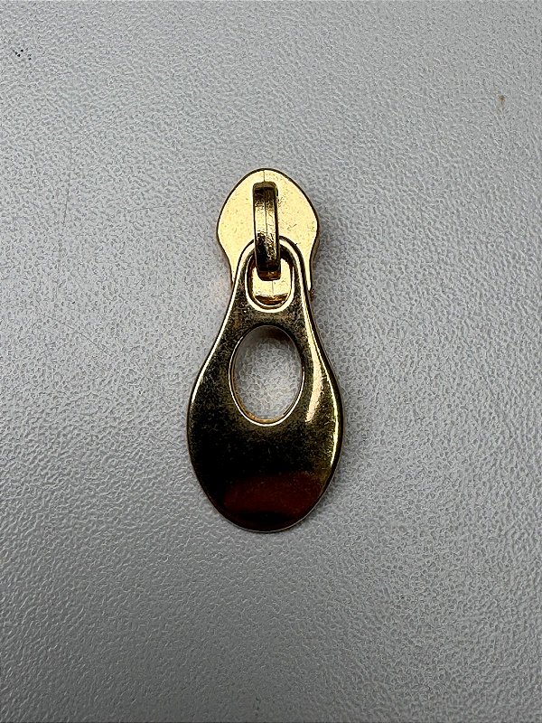 175 - Cursor Gota Médio - 30 mm Ouro EG2862 - 6 unidades