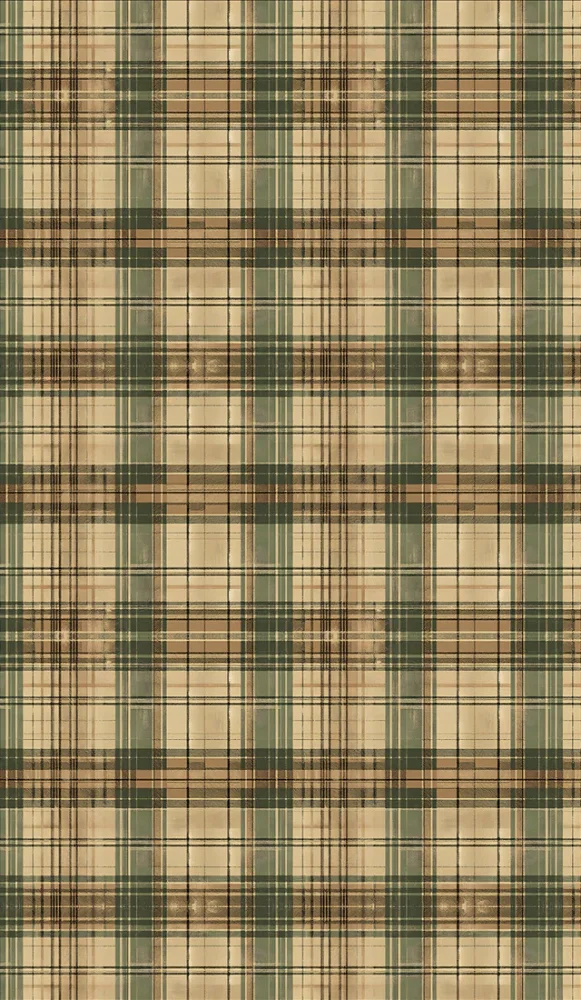 TC200 Tricoline Xadrez compose Vida no Campo / Vinícola