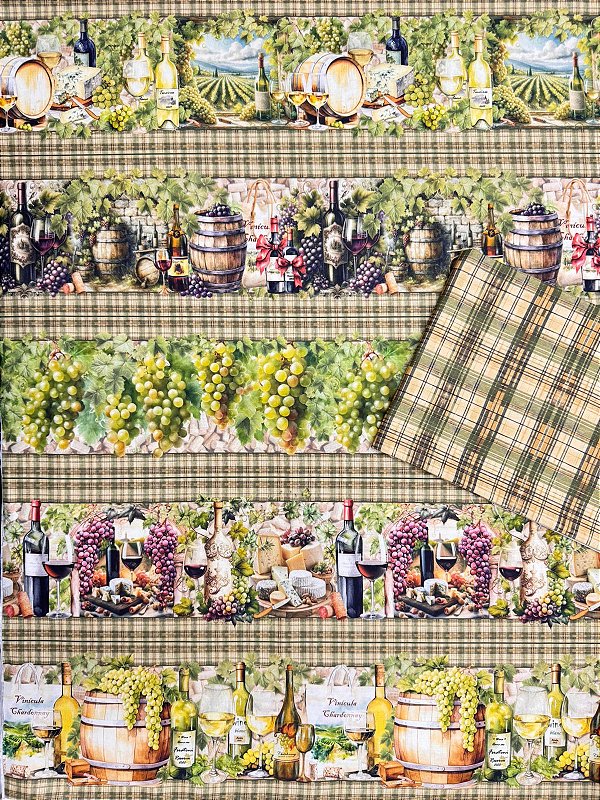 Kit 2 BR373 Barrado Vinícola