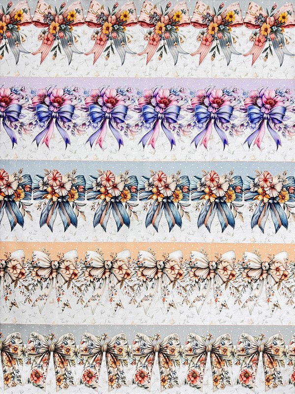 BR412 Barrado Laços e Flores