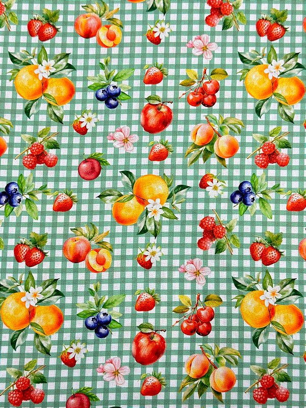 TC204 Tricoline Frutinhas