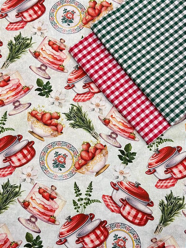 Kit TC206 Tricoline Delicias do lar