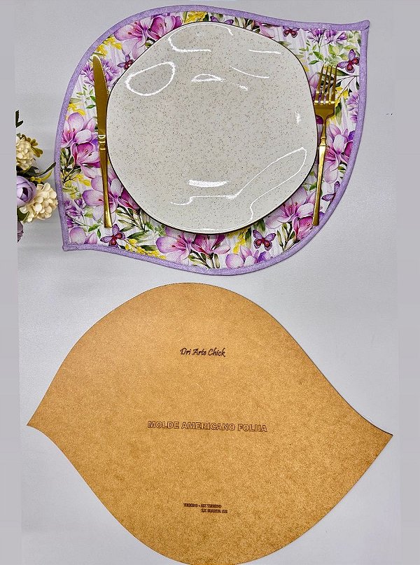 Molde Americano Folha em MDF