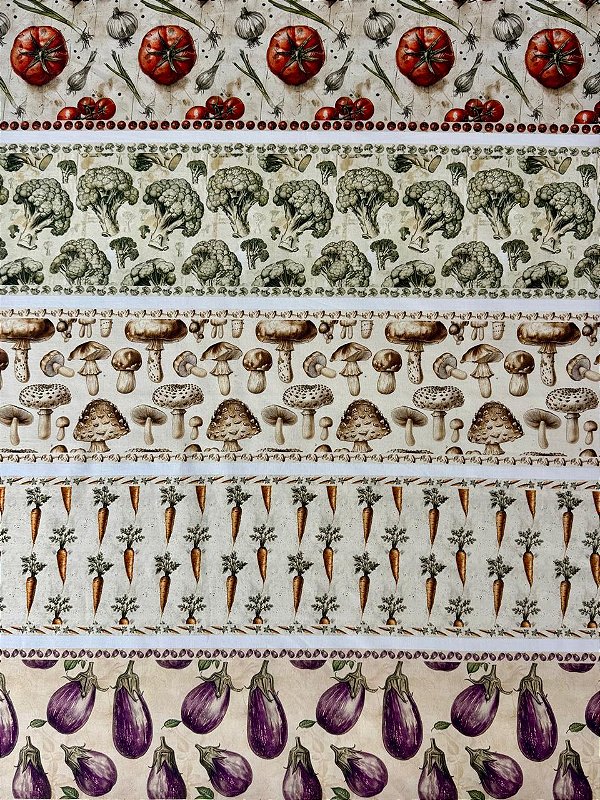 BR420 Barrado Coleção Vintage Vegetais