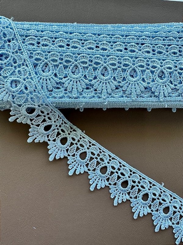 Guipure Ref.: GP068 - 13,7 Metros (Azul)