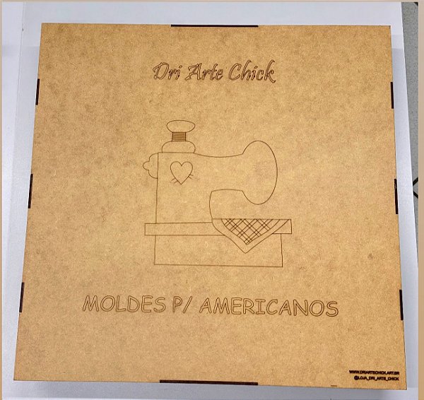 Caixa Moldes p/ Americano