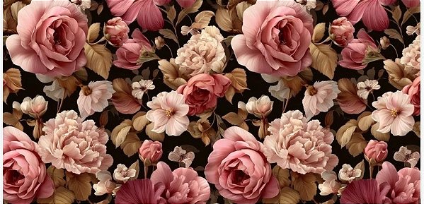 TC228 Tricoline Floral Rose