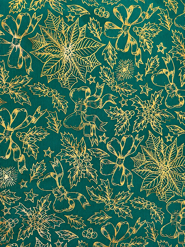 Toalha Natal - Oxford Verde