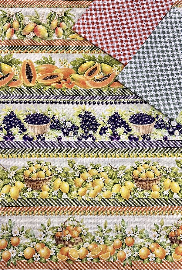 BR448 Kit Barrado Frutaria(frutas Brasileiras)