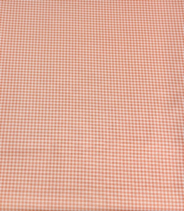 Tricoline Xadrez Rosa Chá