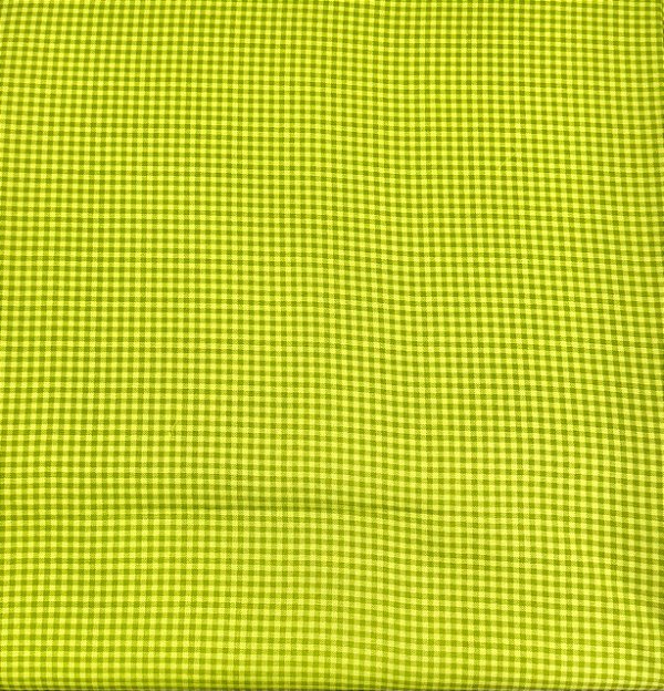 Tricoline Xadrez Pistache
