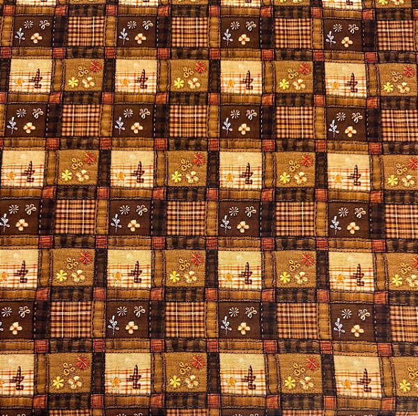 TC299 Tricoline Foxy Patch Work