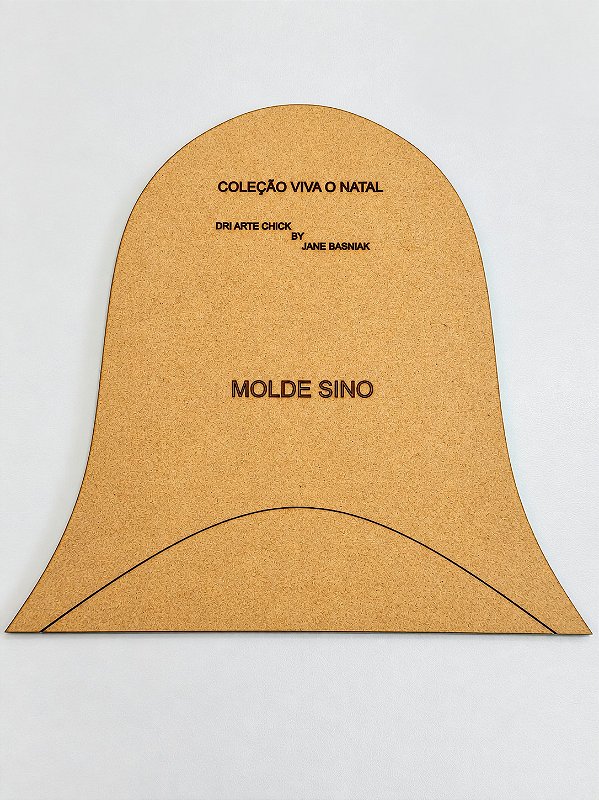 Coleção Viva o Natal - Molde Sino