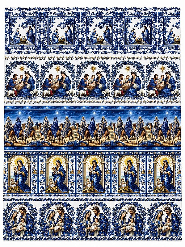 V10 - BR504 Natal em Belém Azul e Branco