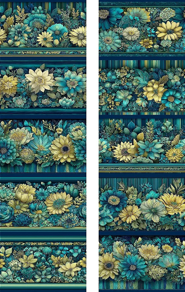 BR506 - Barrado Floral Sunset