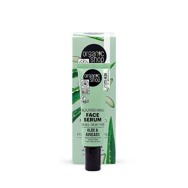 Sérum Facial - Aloe Vera e Abacate Organic Shop (30 ml)