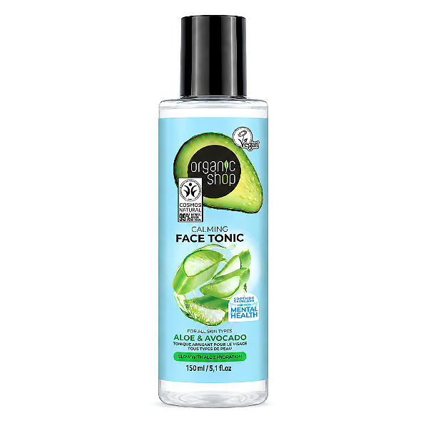 Tônico Facial - Aloe Vera e Abacate Organic Shop (150 ml)