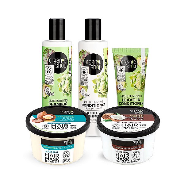 Kit Ultra Supremo Cabelo Cacheado Organic Shop