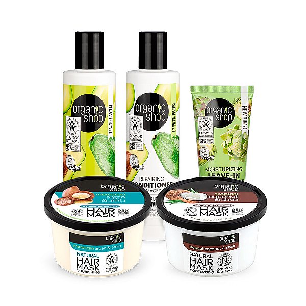 Kit Ultra Supremo Cabelo Crespo Organic Shop