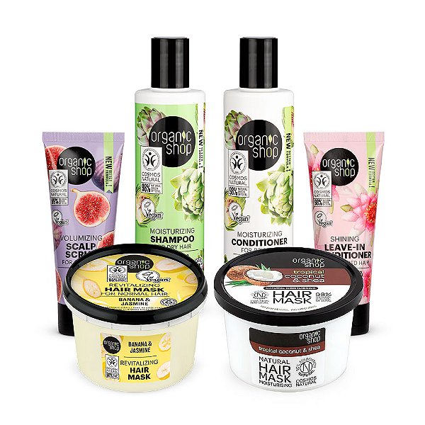 Kit Ultra Supremo Cabelo Ondulado Organic Shop