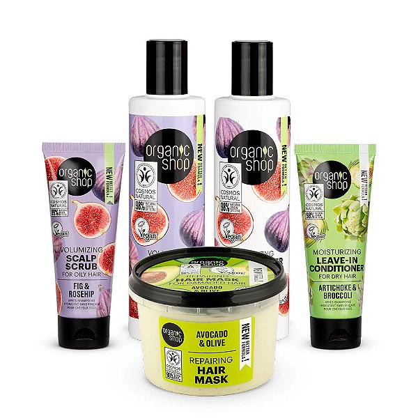 Kit Ultra Supremo Cabelos Mistos Organic Shop