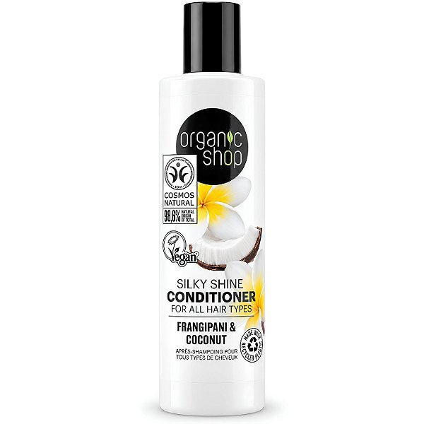 Condicionador Nutritivo Vegano - Óleo de Coco e Jasmim-Manga Organic Shop (280ml)