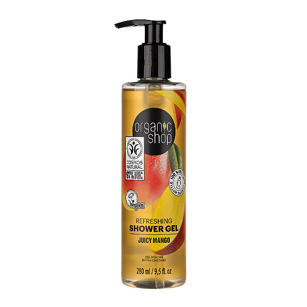 Shower Gel - Sabonete líquido corporal - Manga Organic Shop (280ml)
