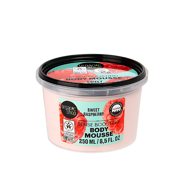 Creme Hidratante Corporal - Framboesa Organic Shop (250g)