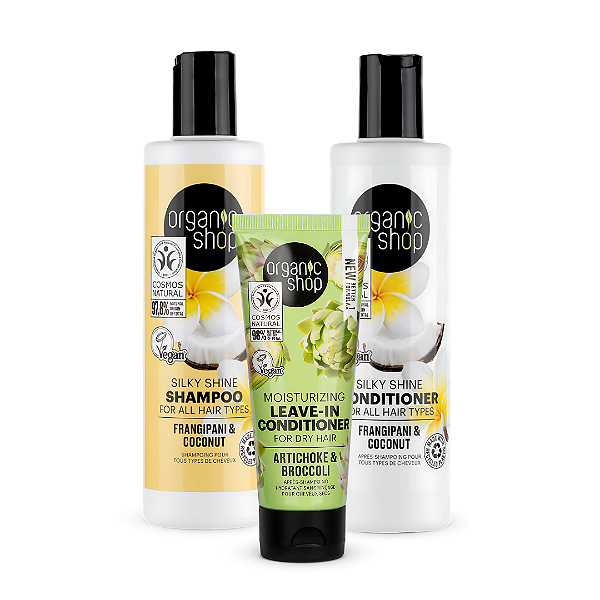 Kit Cacheados Premium Organic Shop