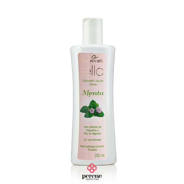 Sabonete Líquido Íntimo Ella Menta 200 mL