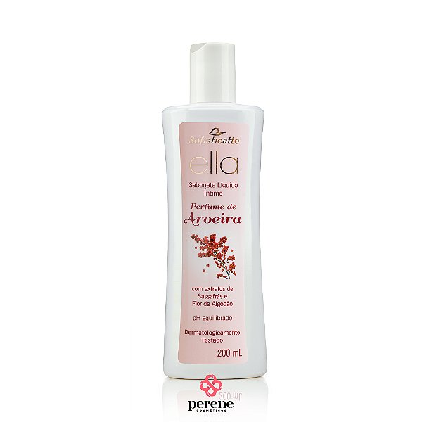 Sabonete Líquido Íntimo Ella Aroeira 200 mL