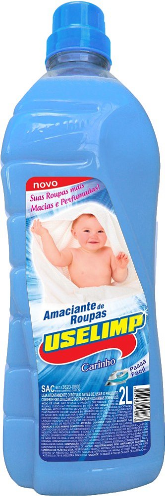 Amaciante USELIMP Azul 6X2L
