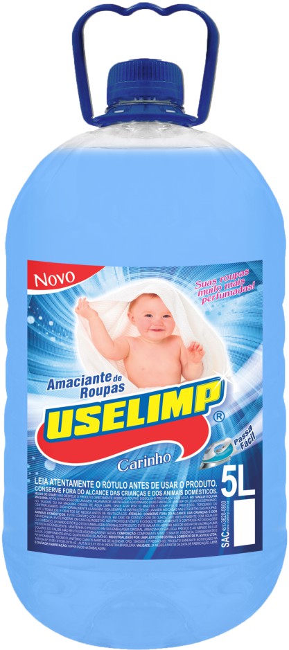 Amaciante USELIMP Azul Pet 4X5L