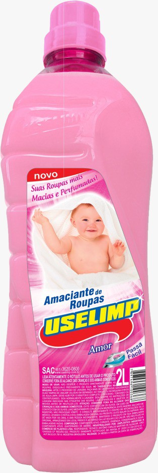 Amaciante USELIMP Rosa 6X2L