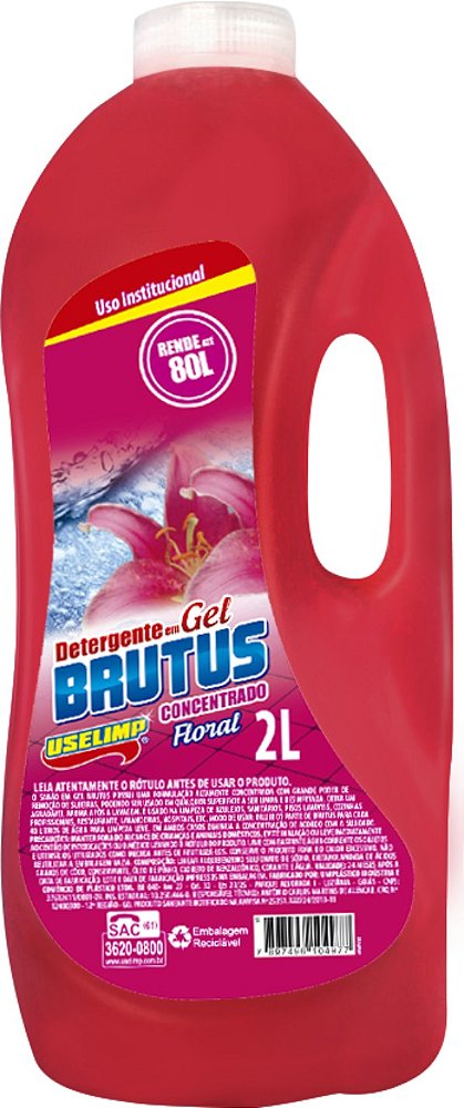 Brutus Det. Gelat. Floral 1X40 6X2L