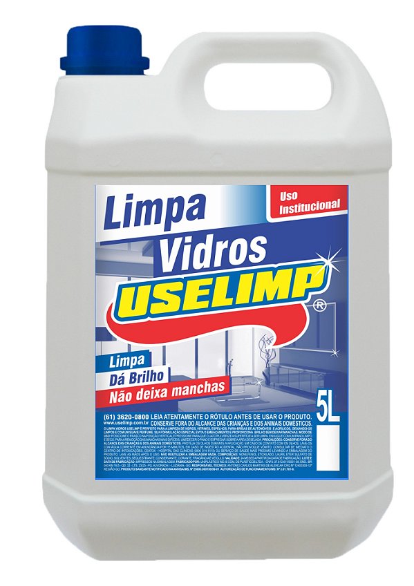 Clarim Limpa Vidros Profissional 3X5L