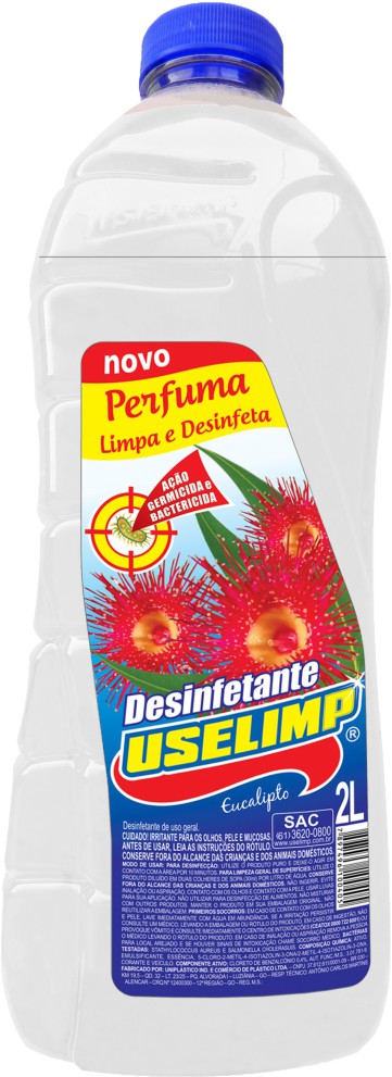 Desinfetante USELIMP Eucalipto 6X2L